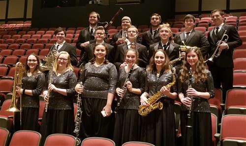 AK Honors Band Students HHS 